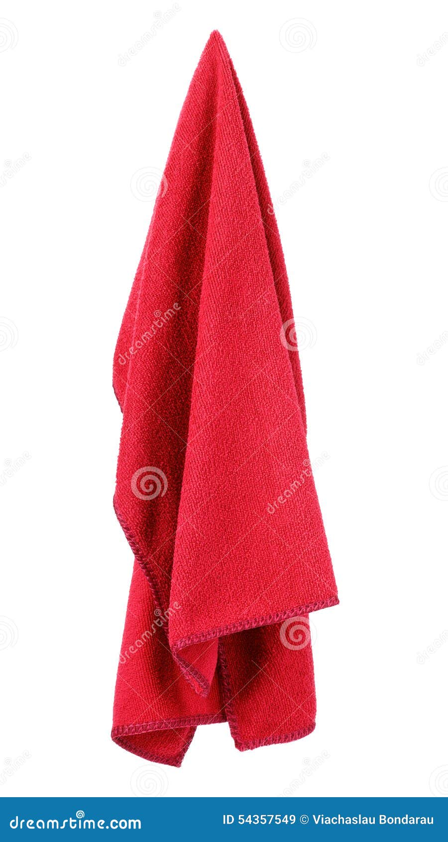 Hanging Red and Clean Towel Stock Image Image of hook, home 54357549