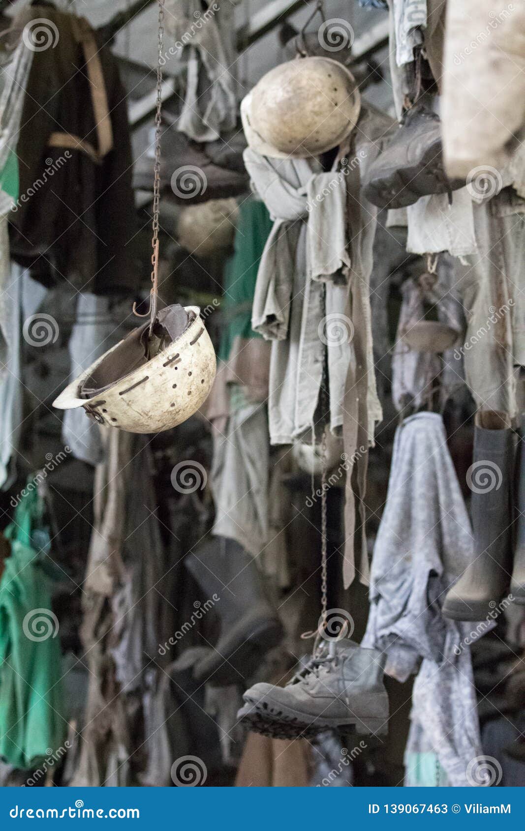 Work Clothes of Coal Miners Stock Image Image of outfit, caution