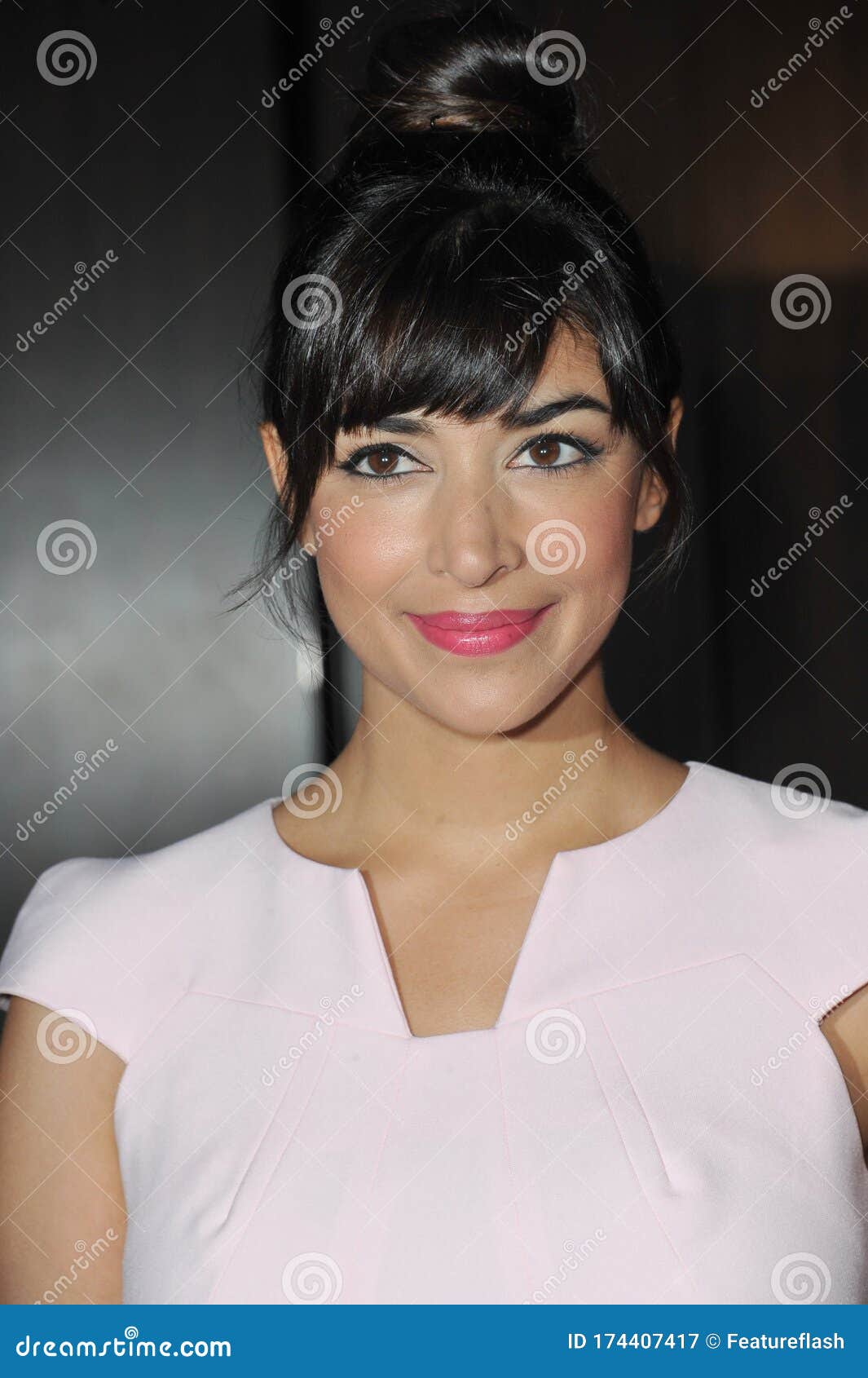 Hannah Simone editorial photography. Image of style 174407417