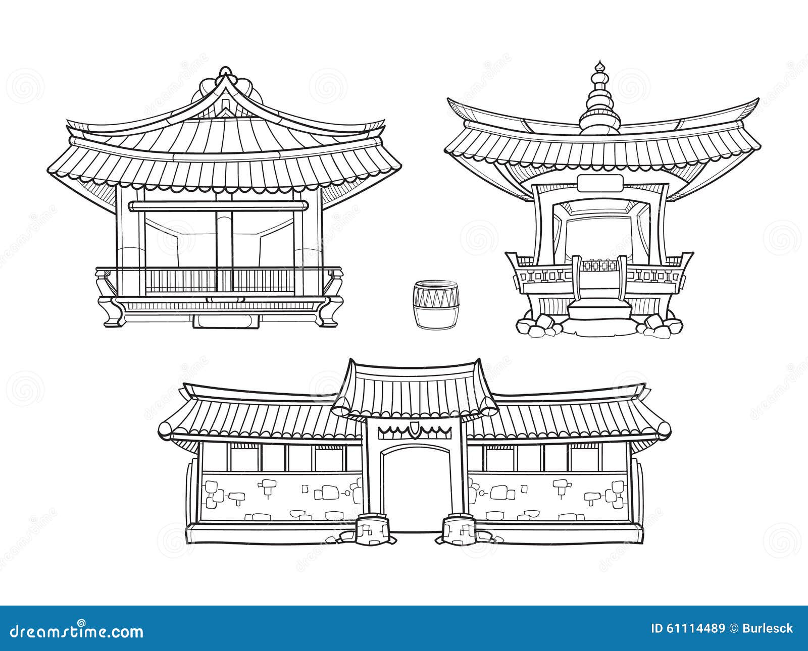 Hanok House Floor Plan | hanok korean traditional architecture vector stock vector illustration of element korea 61114489 Hanok House Floor Plan | hanok korean traditional architecture vector stock vector illustration of element korea 61114489
