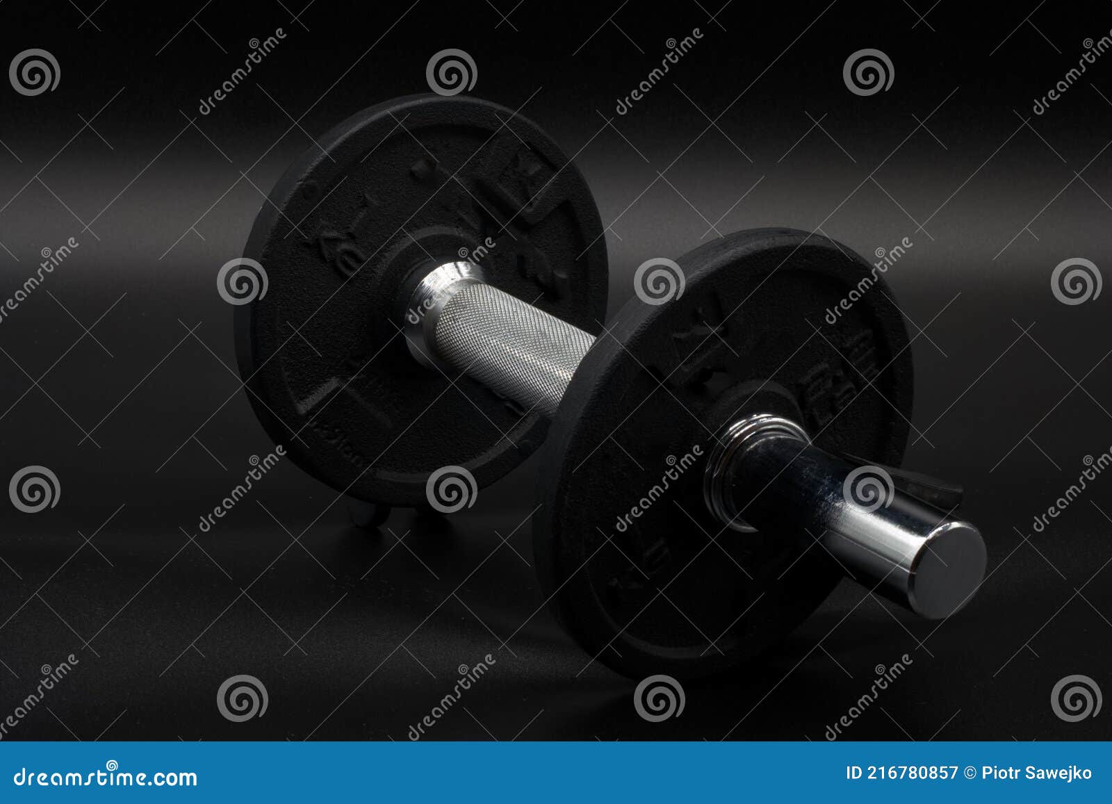 hantle weight sport gym fitness black background
