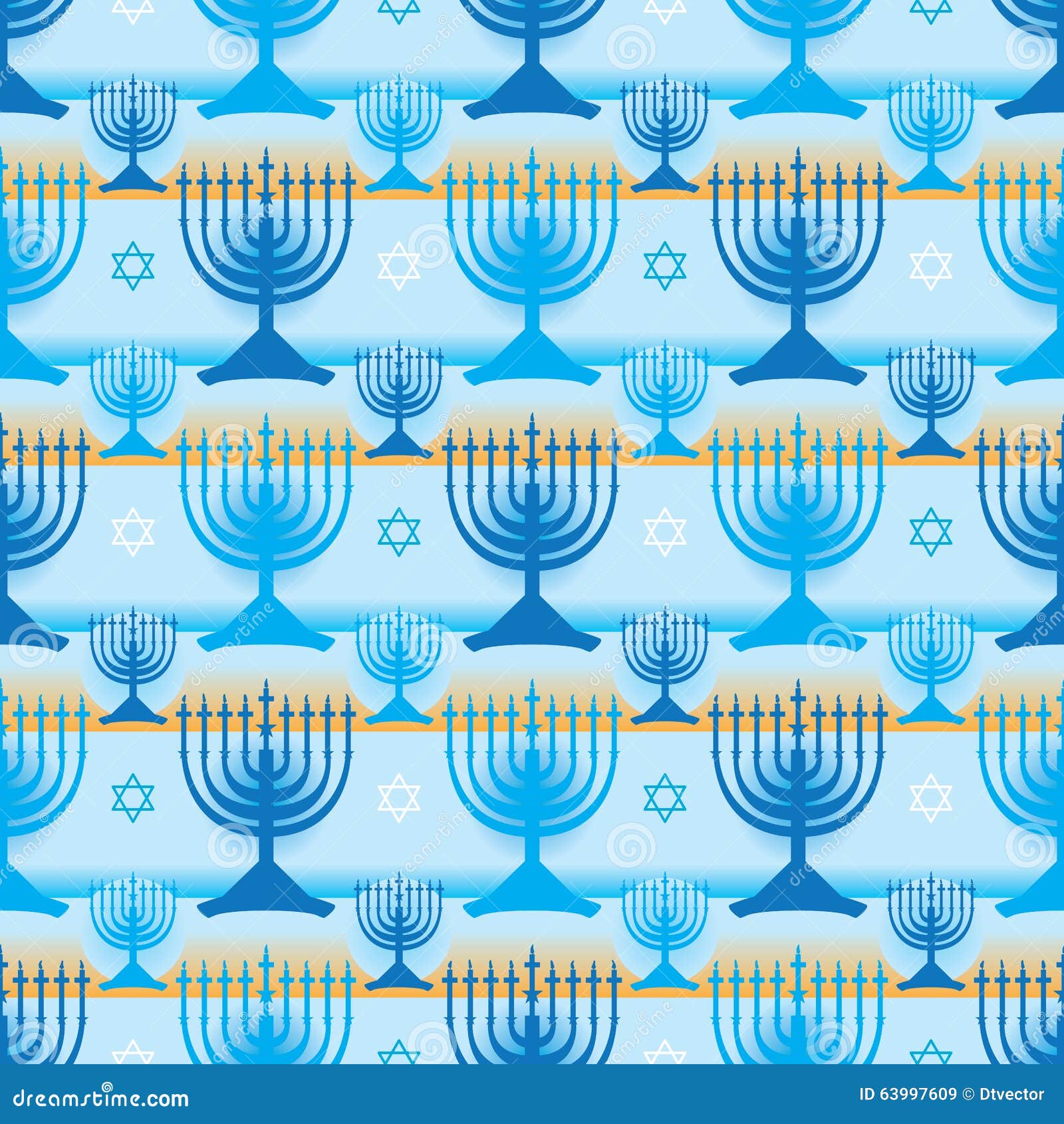 hanukkah symmetry many stripe seamless pattern