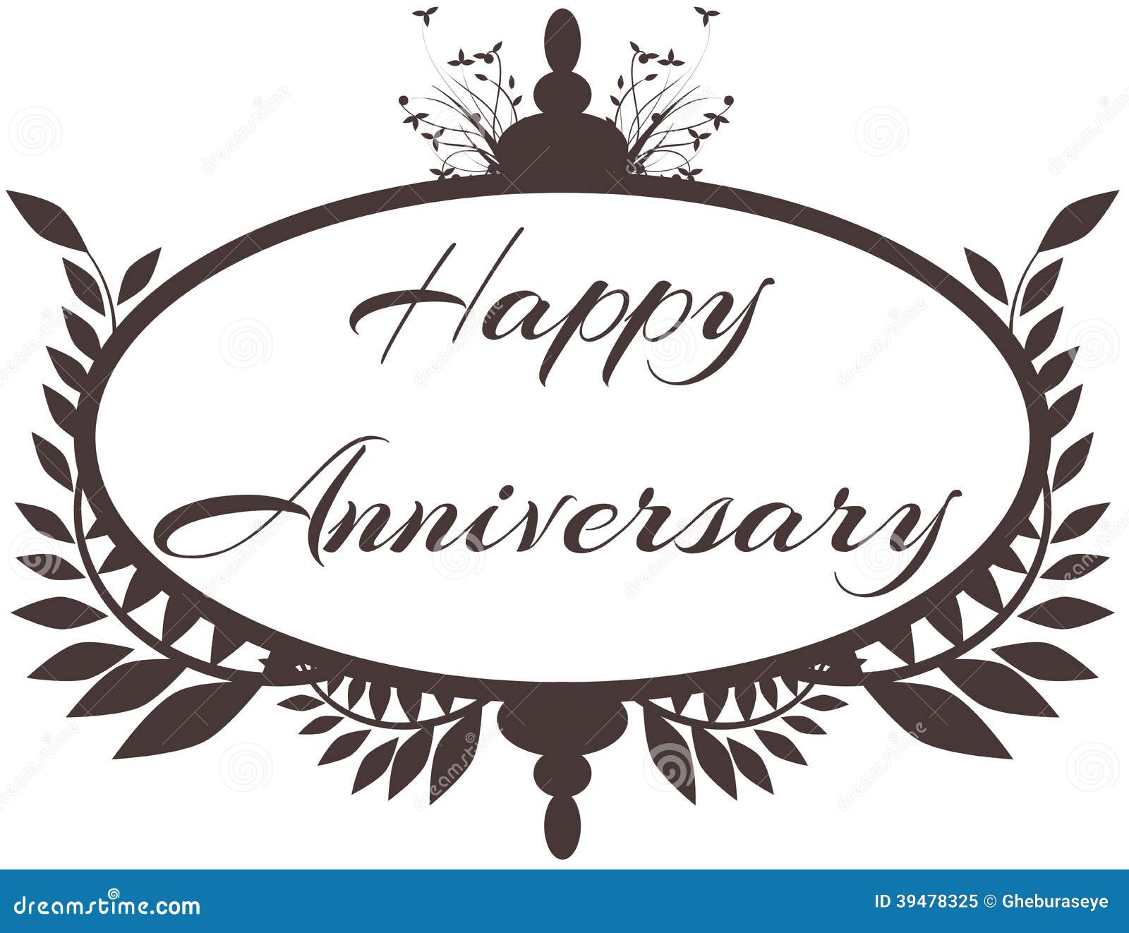 happy anniversary label isolated stock vector black anniversary cards