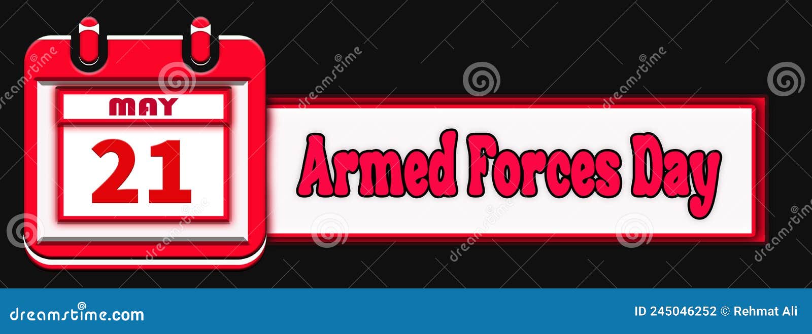 21 may, armed forces day, neon text effect on bricks background