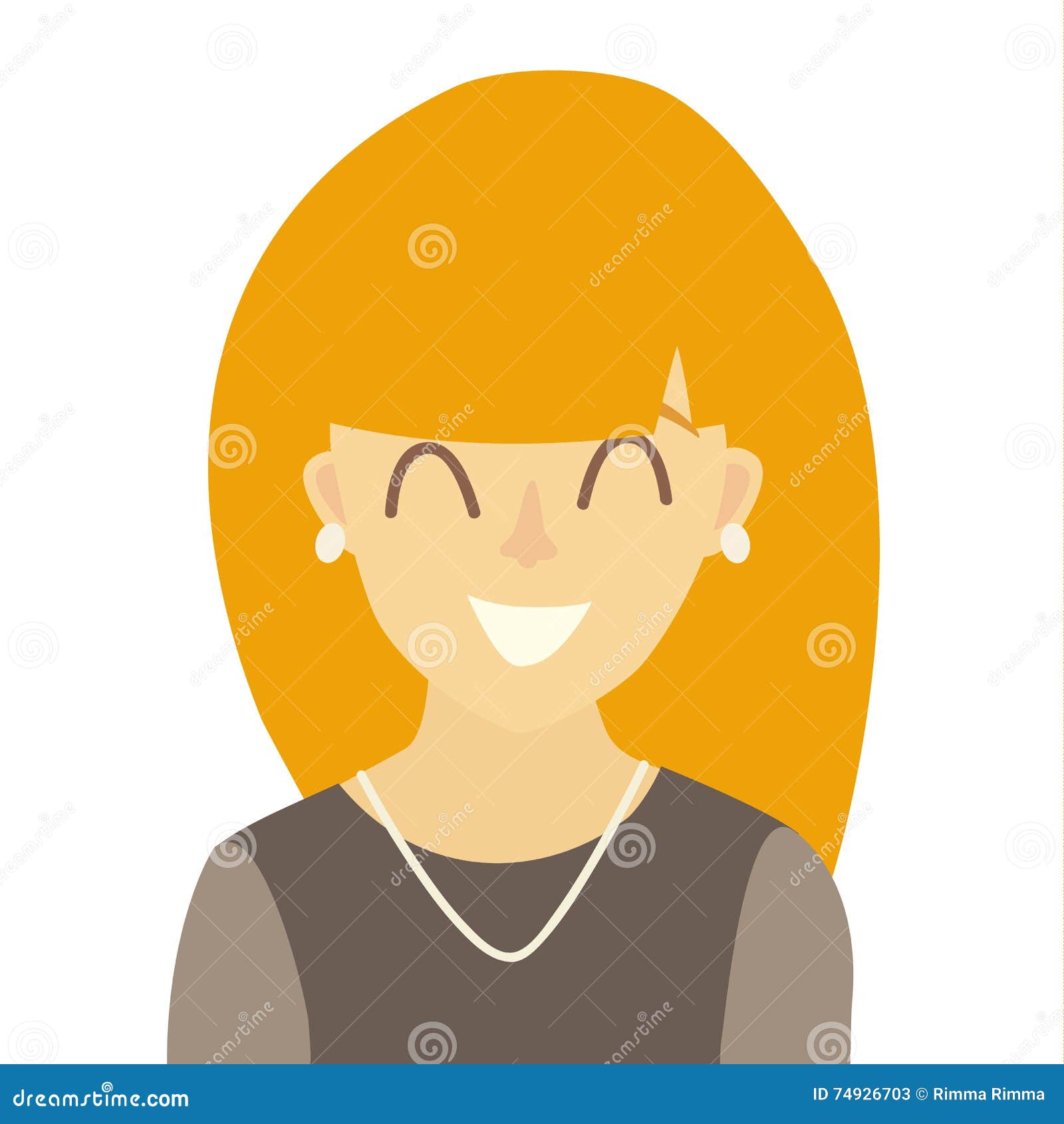 Avatar woman red hair business people person - Avatar & Emoticons Icons