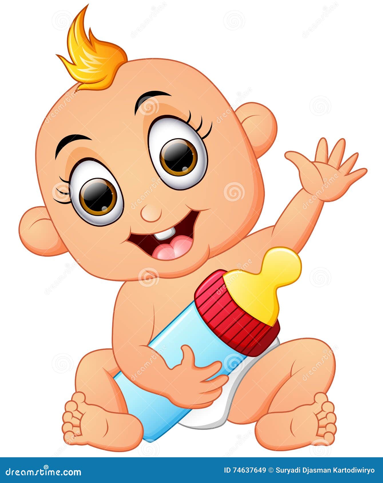 happy baby cartoon Gallery