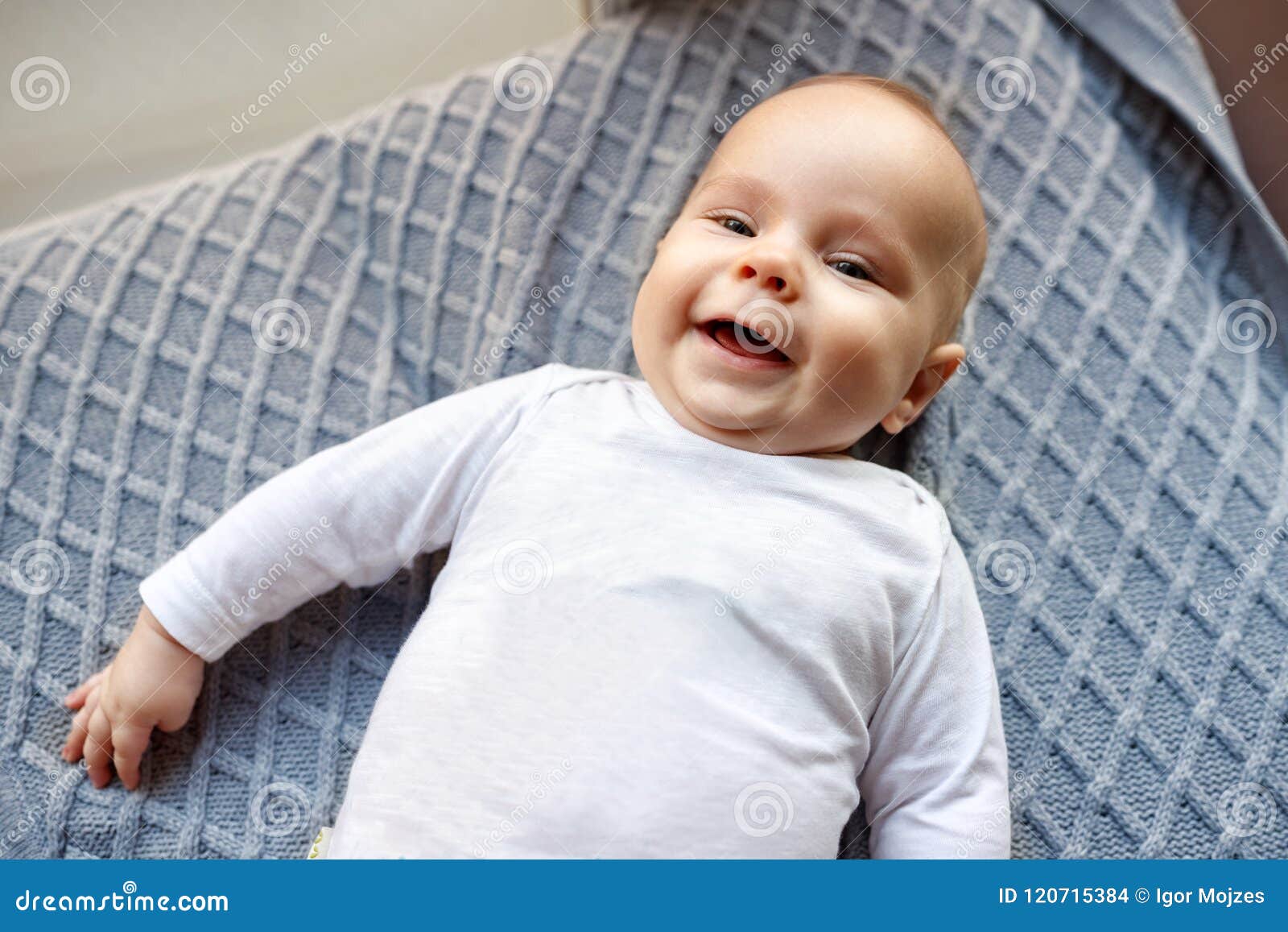 Baby Laying Back Stock Photos Royalty Free Images