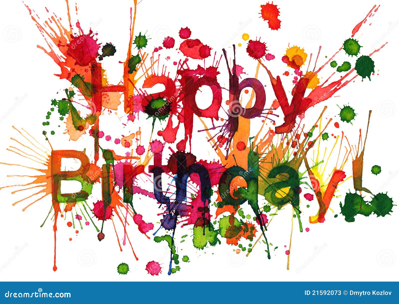 Happy Birthday! Stock Photos Image 21592073