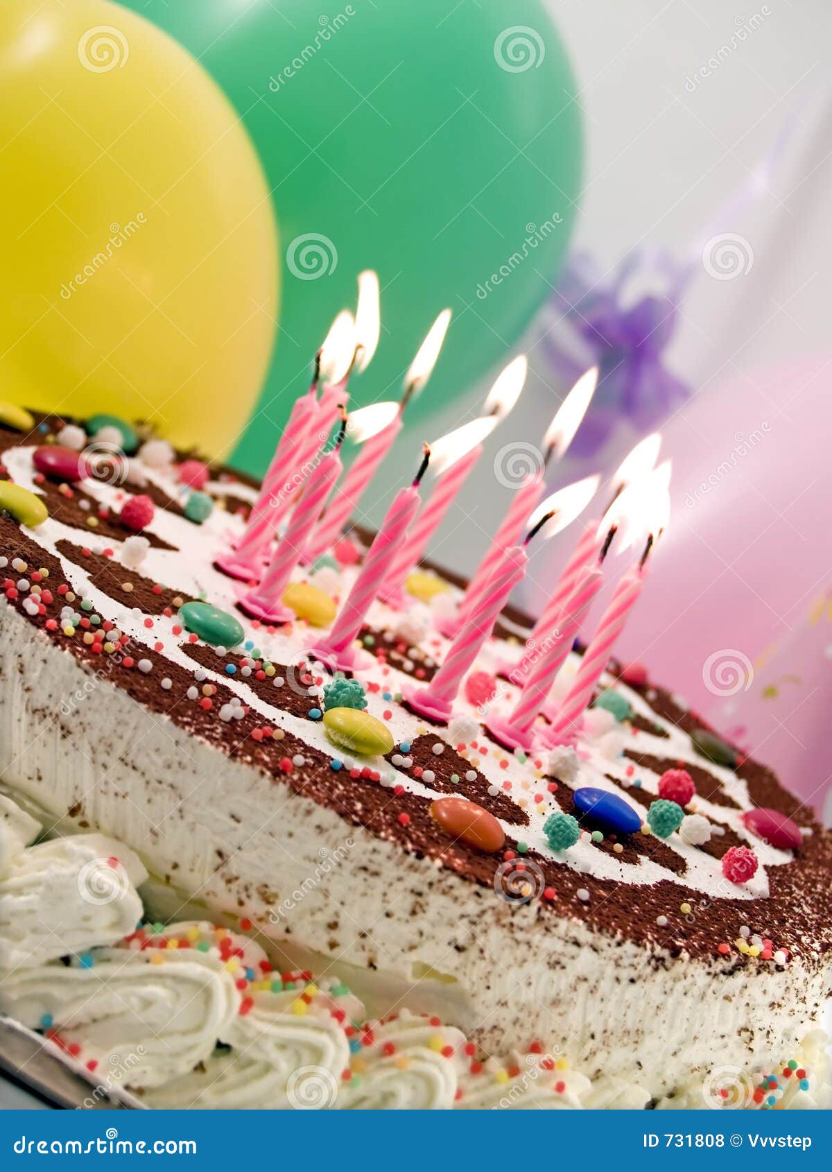 Happy birthday stock photo. Image of bonbons, white, special 731808