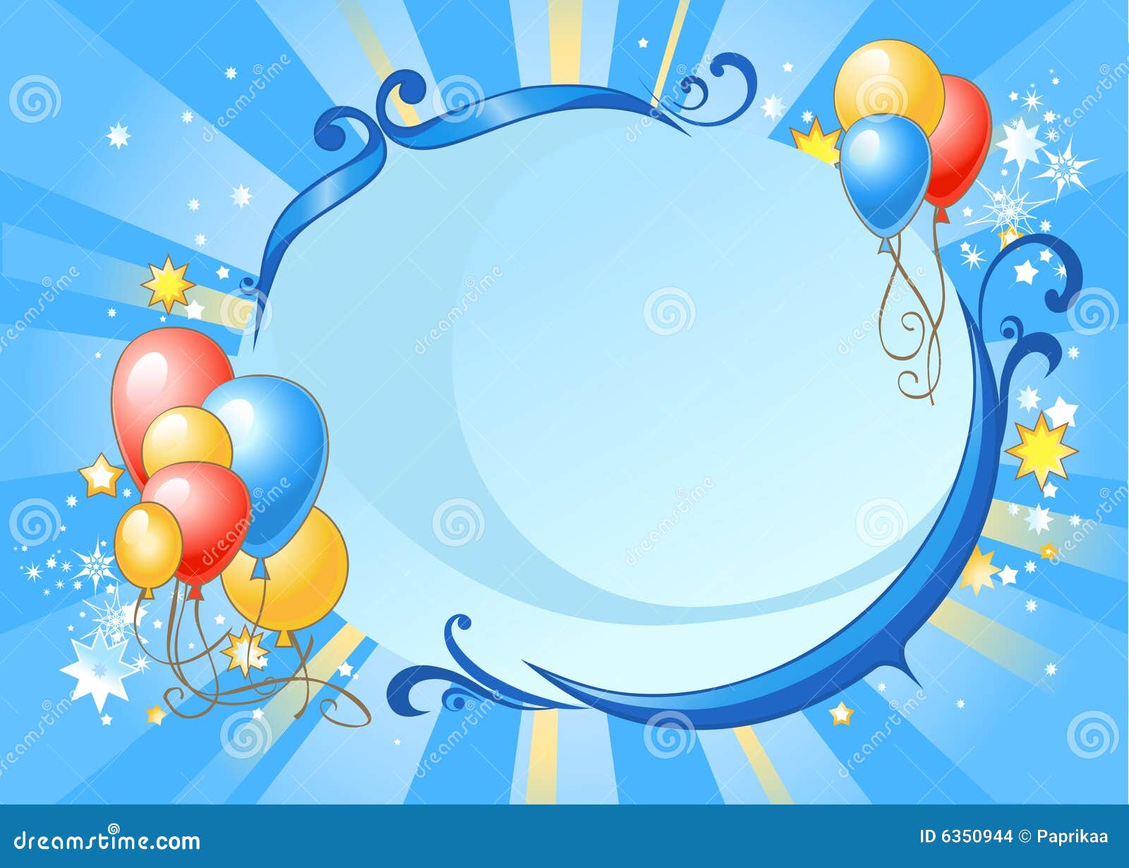 Happy Birthday Background Illustration 6350944 - Megapixl