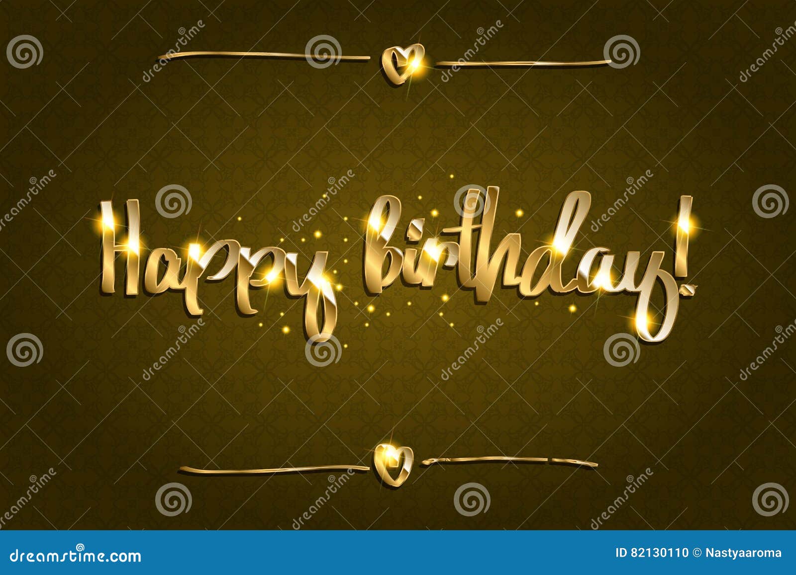 Happy Birthday background. stock illustration. Illustration of festive ...