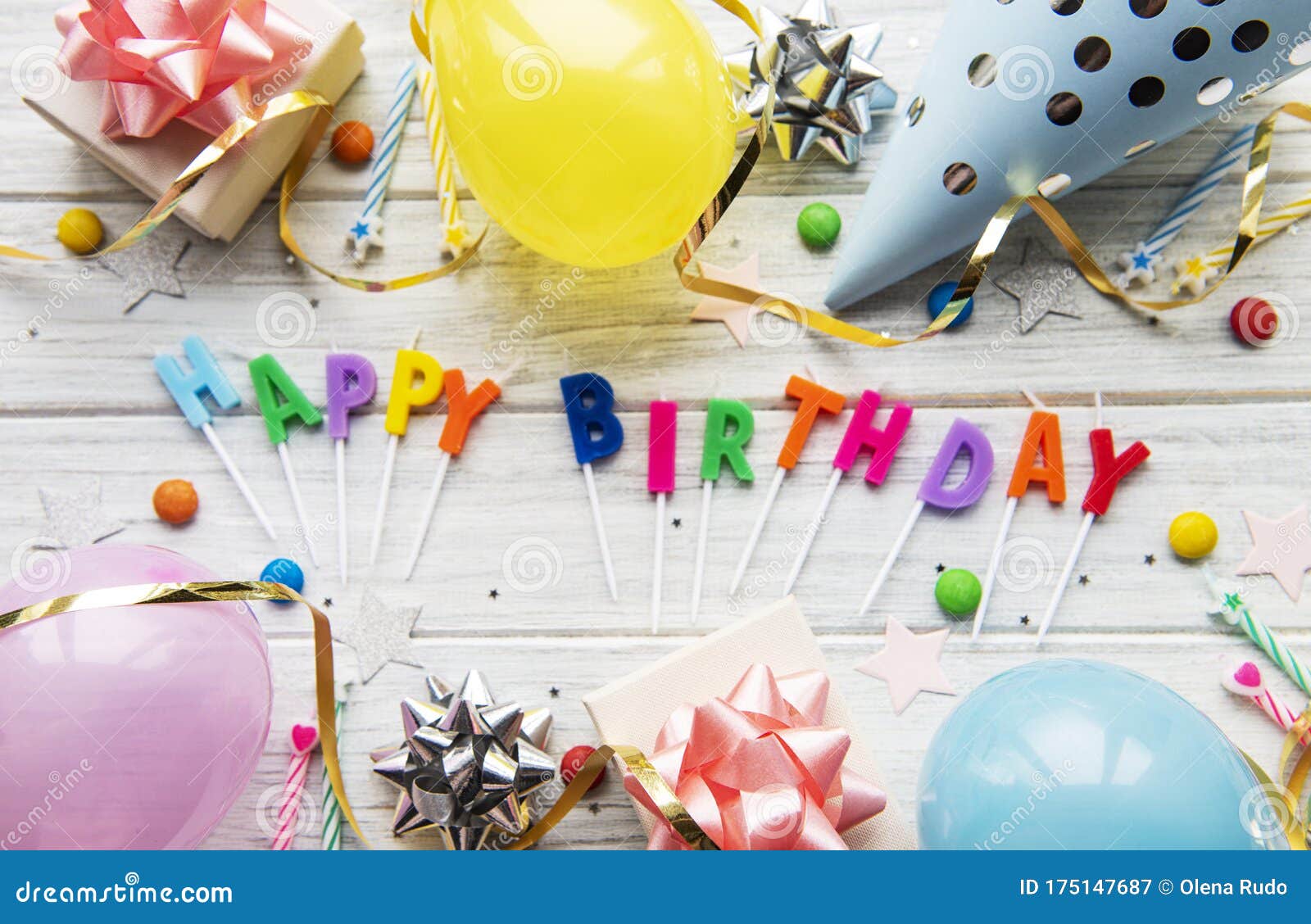 Happy birthday background stock image. Image of children - 175147687