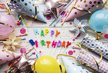 Happy birthday background stock photo. Image of invitation - 174178490