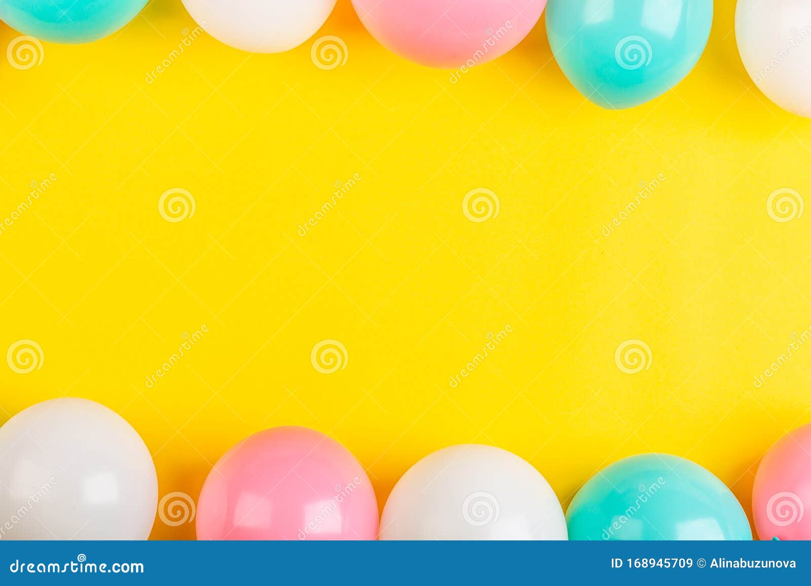 Download Happy Birthday Balloons On Yellow Background Top View Flat Lay Style Mockup Template Overhead Background For Birthday 8 Stock Image Image Of Candy Bright 168945709