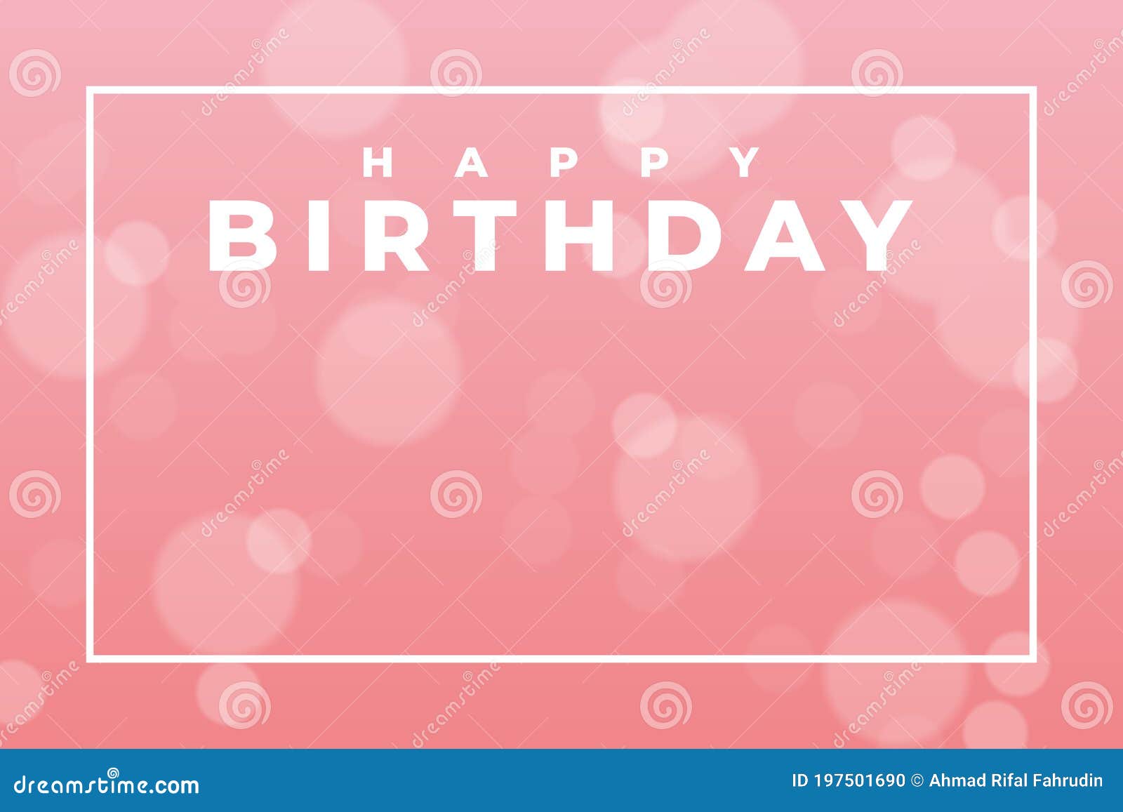 Pink Background Birthday Design gambar ke 5
