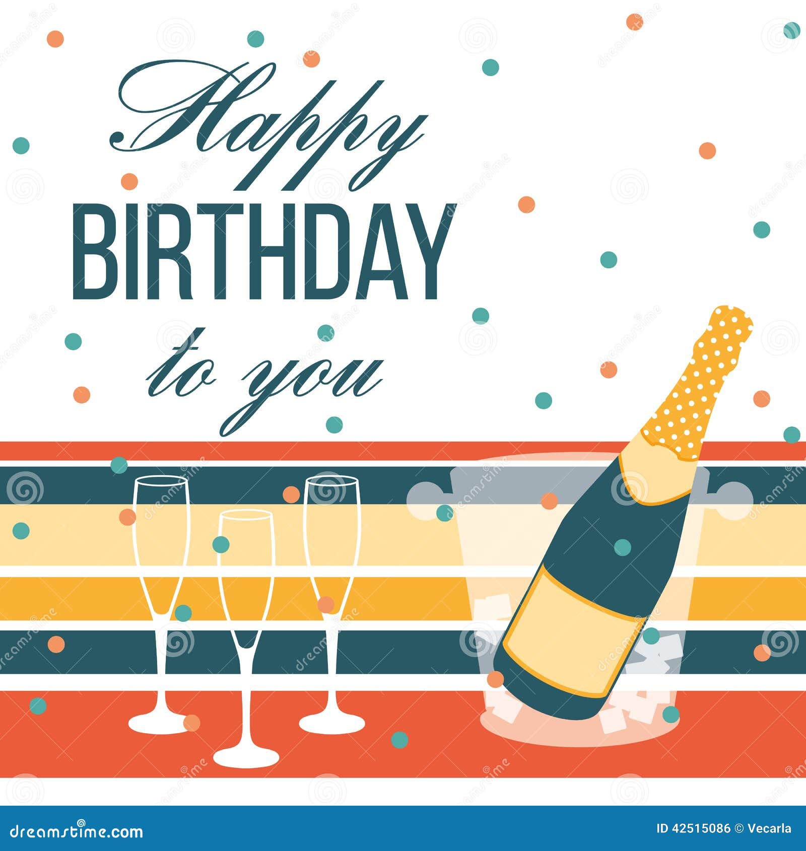 Happy Birthday Card Champagne Stock Illustrations 1 7 Happy Birthday Card Champagne Stock Illustrations Vectors Clipart Dreamstime