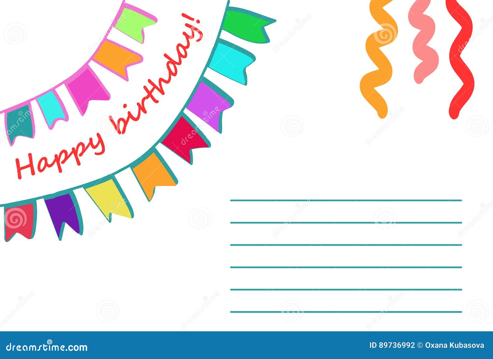 Happy Birthday Letterhead