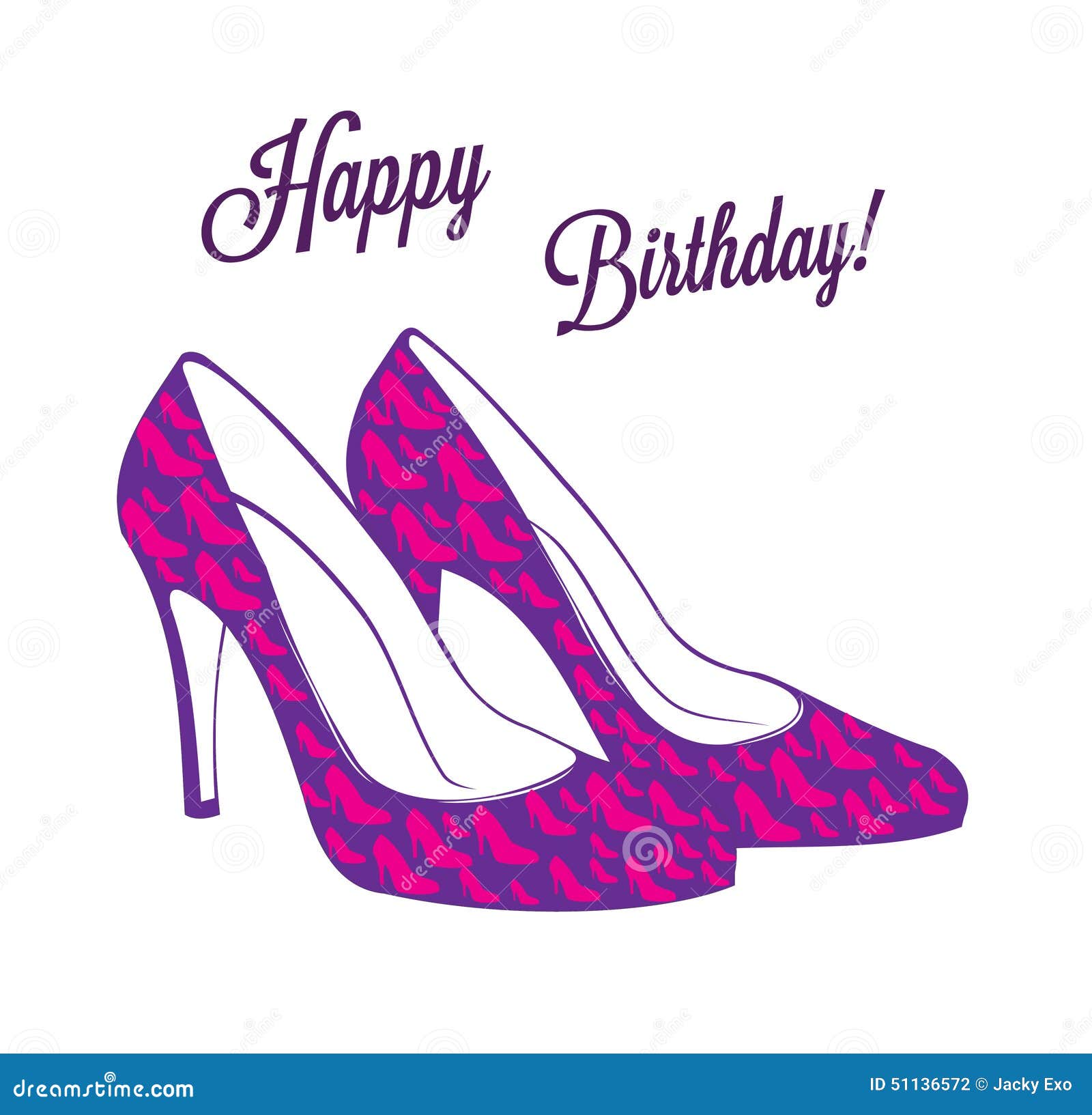 Happy Birthday Shoes, Stilettos, A6/A5 Birthday Card High Quality Print on  300gsm Smooth Card. Comes With Conqueror Textured Wove Envelope. - Etsy  Denmark