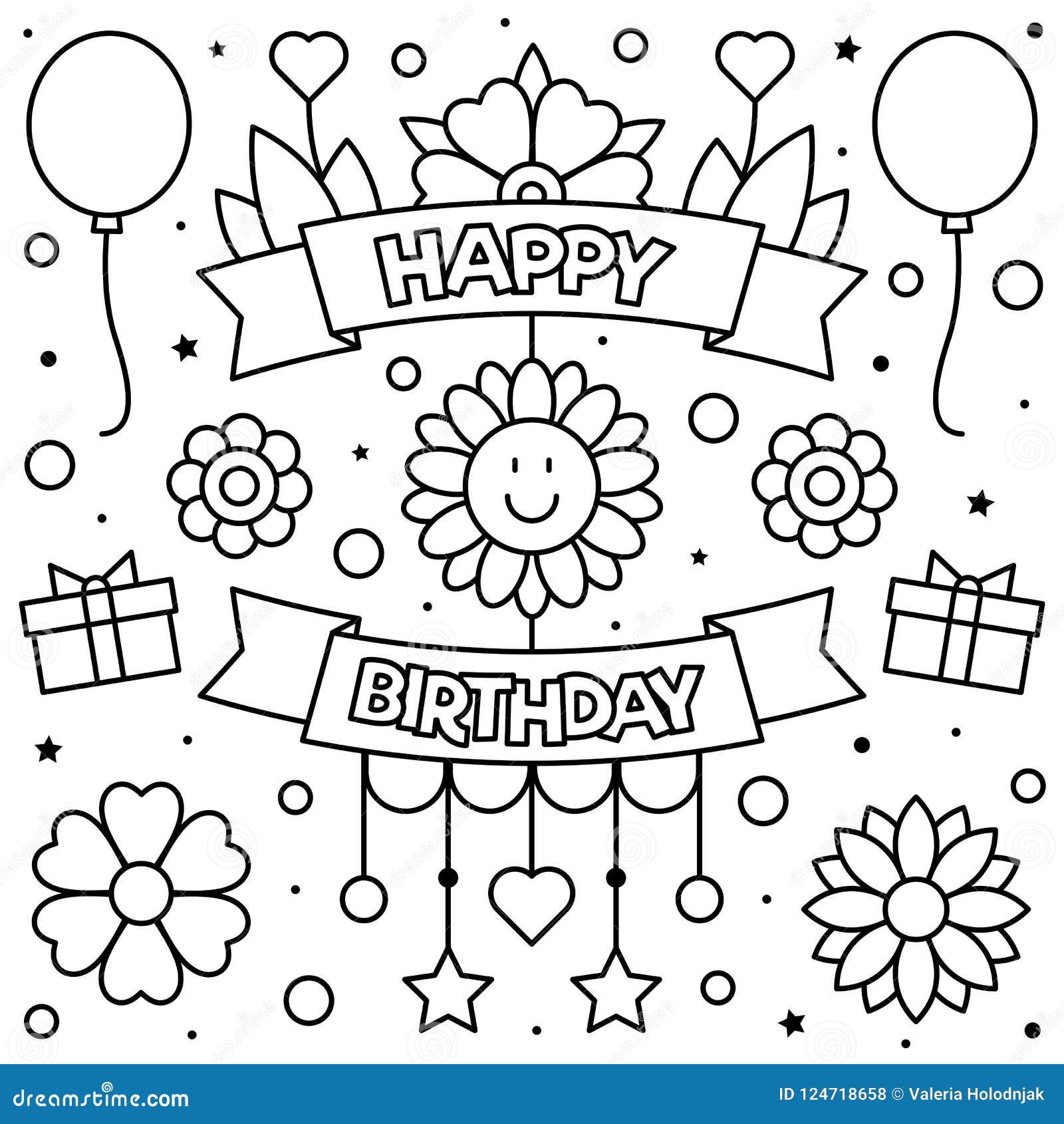 wedding decorations elegant : Mandala Happy Birthday Coloring Pages For ...