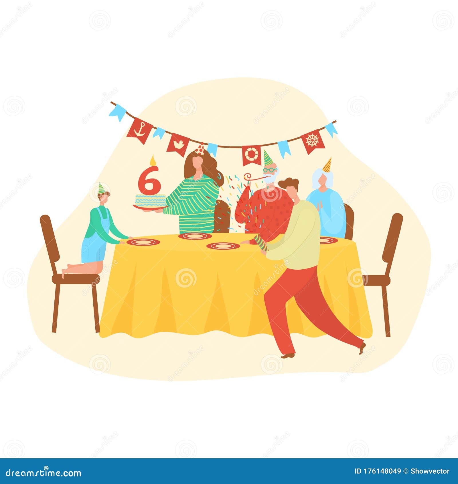 Grandmother Birthday Party Stock Illustrations 190 Grandmother Birthday Party Stock Illustrations Vectors Clipart Dreamstime