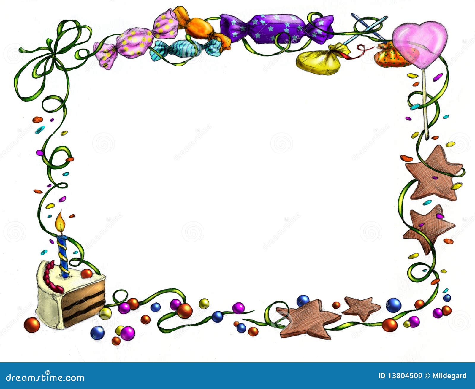 clipart birthday frames - photo #35