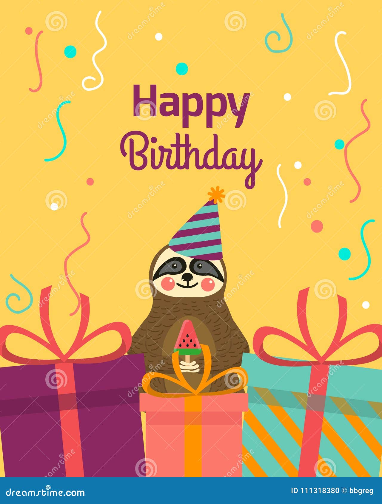 Download Happy Birthday Greeting Templates. Invitation Cards To The ...