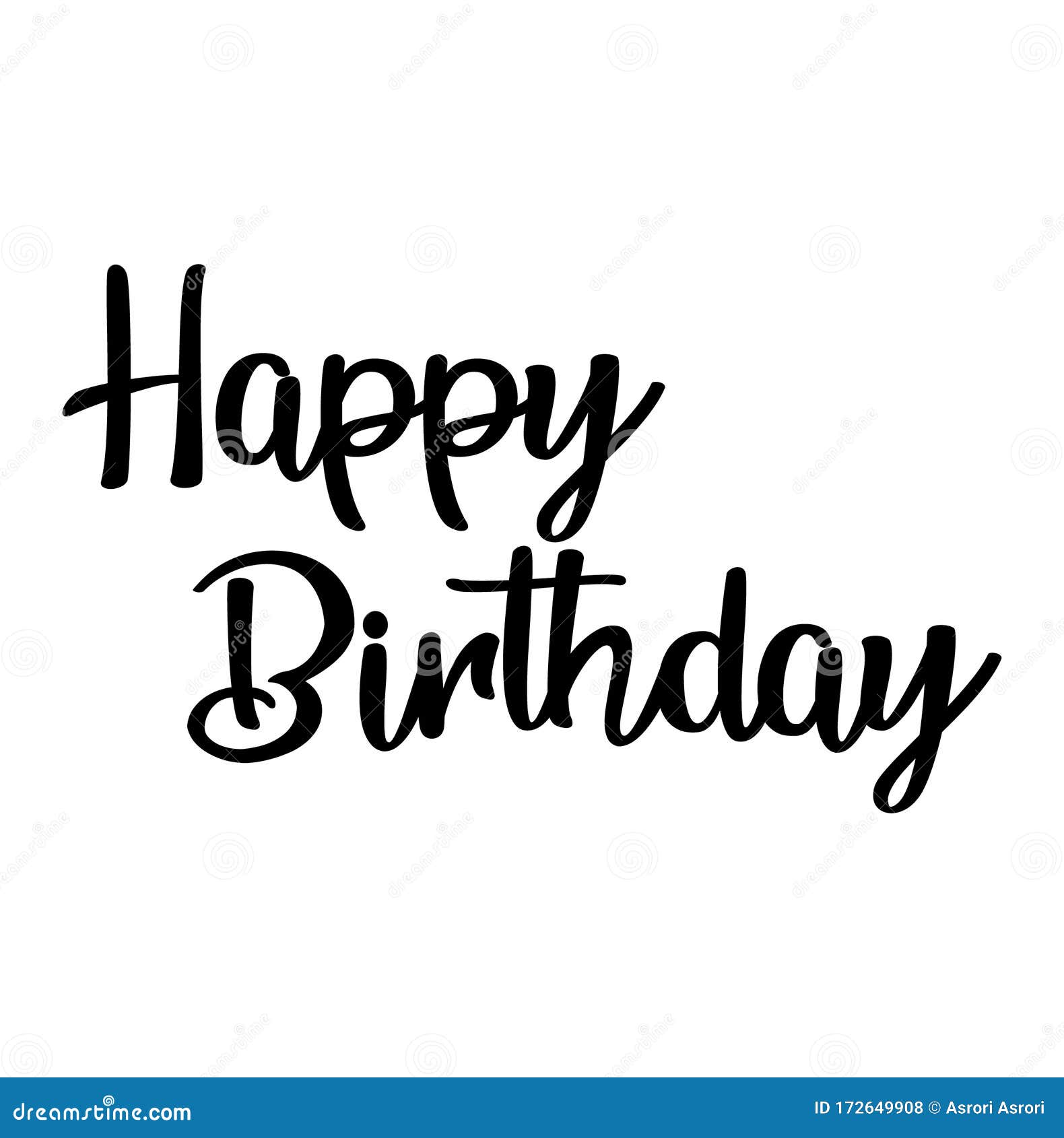 Black Scrip Vector Happy Birthday Text Stock Vector Illustration Of Script Celebration Black Scrip Vector Happy Birthday Text Stock Vector Illustration Of Script Celebration
