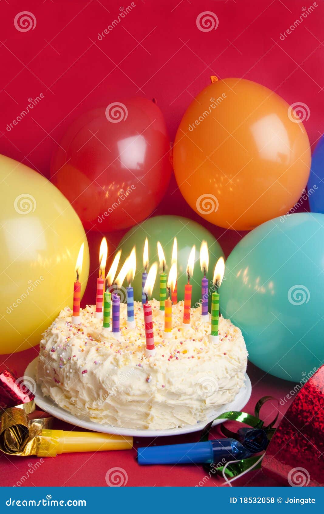 Happy birthday still life stock photo. Image of blue 18532058