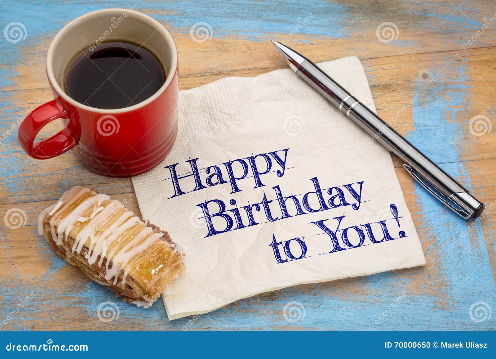  Happy  Birthday  to you stock photo Image of handwriting 