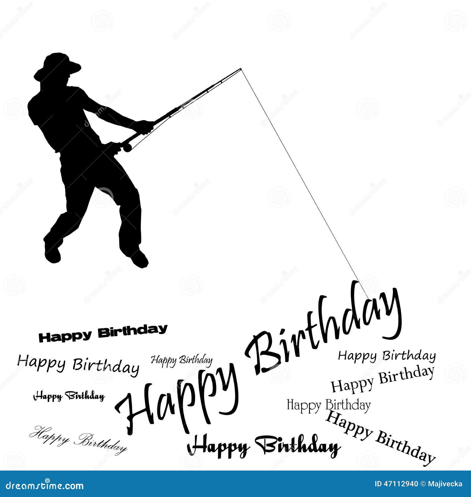 Free Free 62 Happy Birthday Fishing Svg SVG PNG EPS DXF File