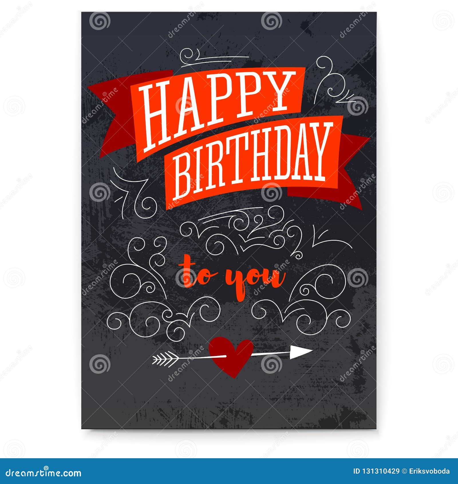 happy birthday vintage textured poster design text lettering stylish greetings happy birthday creative birthday card 131310429