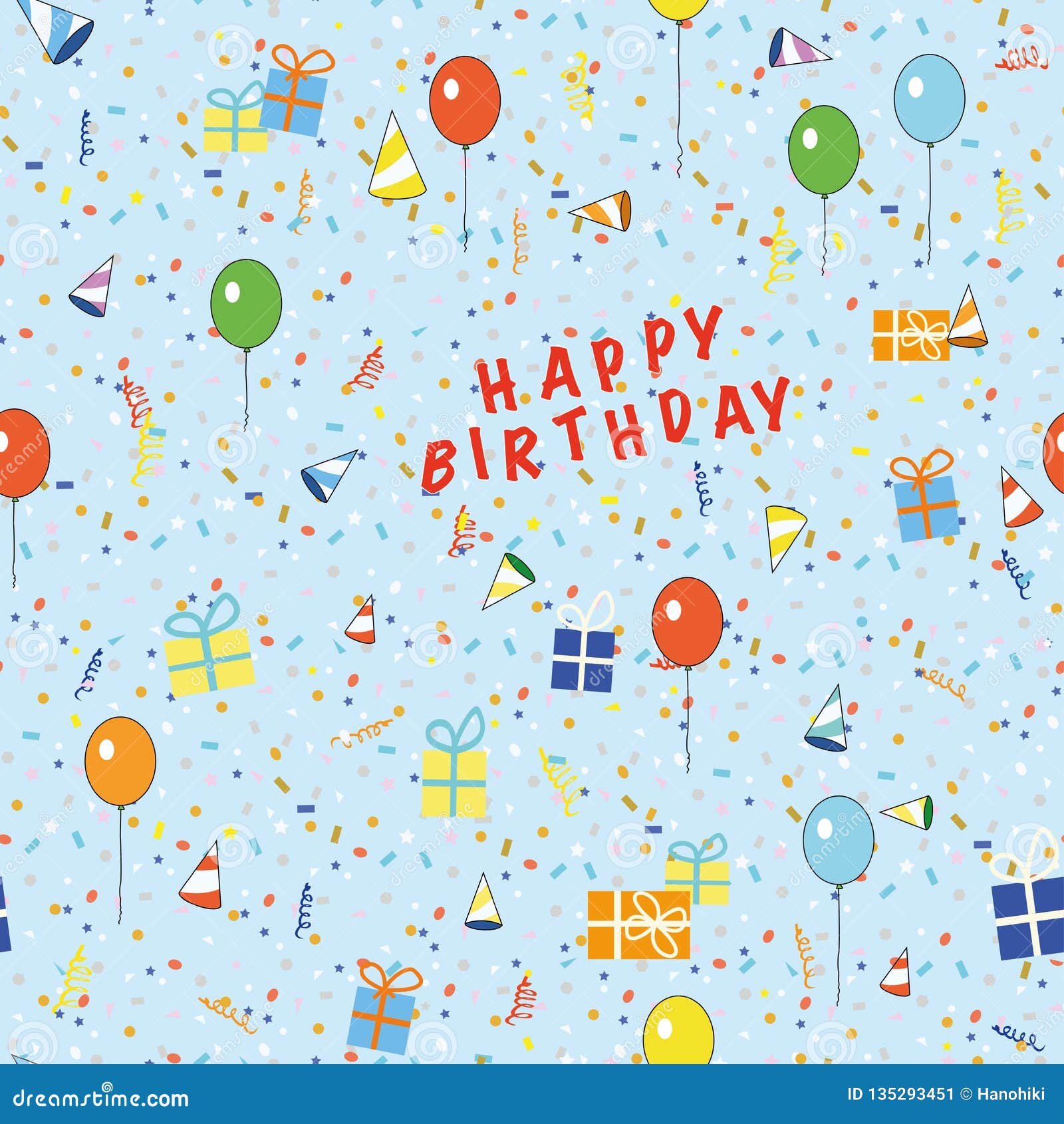 Birthday Wrapping Paper Printable