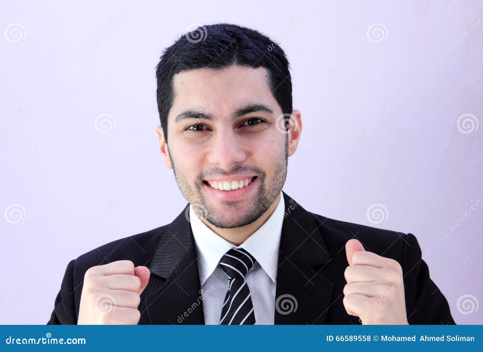 Happy business man stock photo. Image of east, black - 66589558