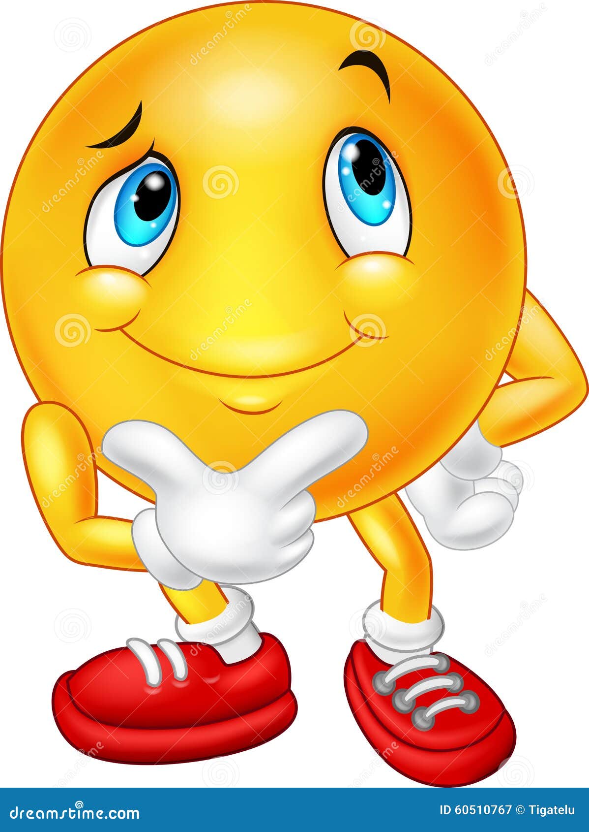 Emoticon Thinking Stock Illustrations 1503 Emoticon Thinking