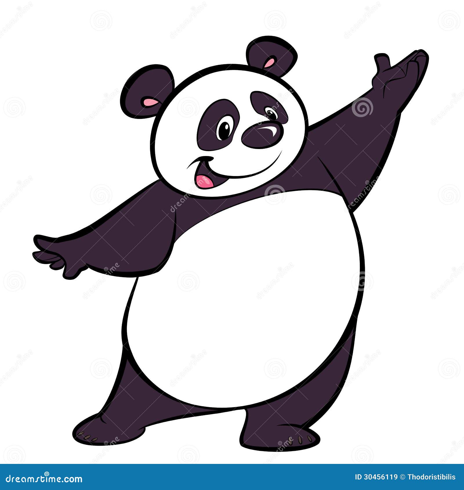 clipart panda dancing - photo #44
