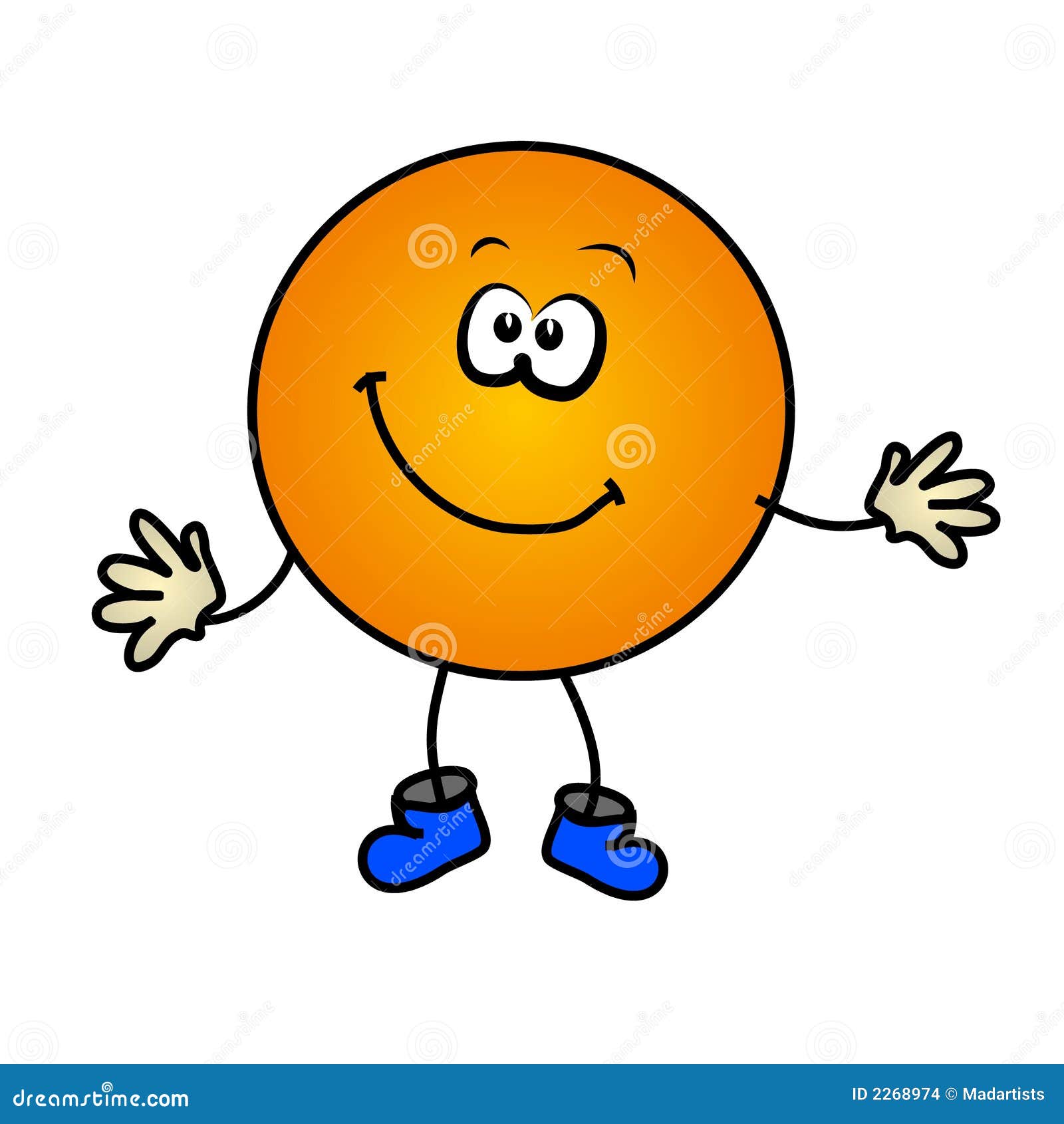 Happy Cartoon Smiley Face stock illustration. Illustration of design - 2268974 Happy Cartoon Smiley Face stock illustration. Illustration of design - 2268974
