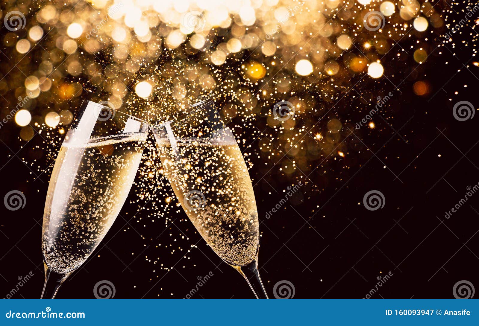 Happy Celebration Toast with Champagne Stock Image of champagne, 160093947
