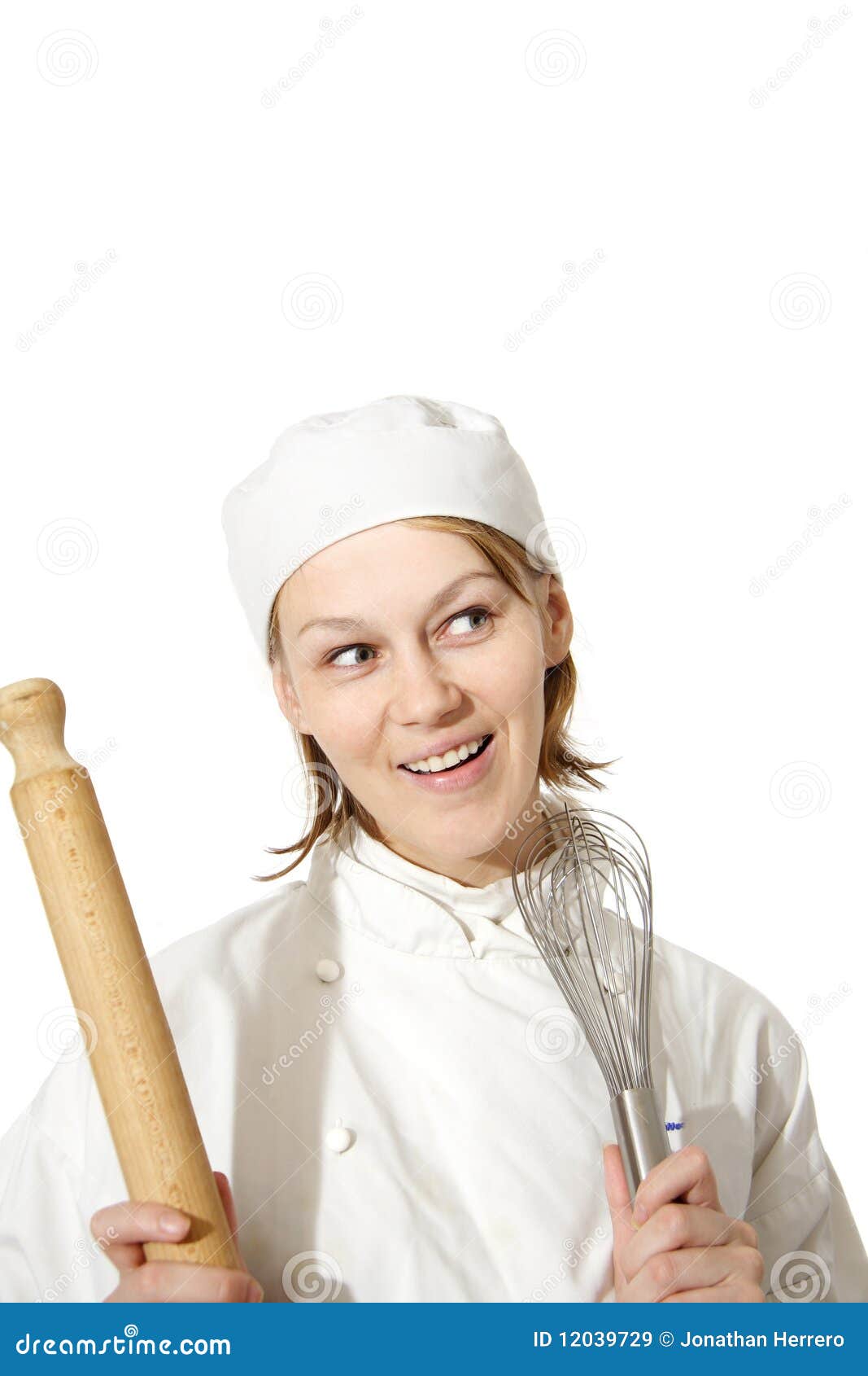 Happy chef stock image. Image of occupation, kitchen - 12039729