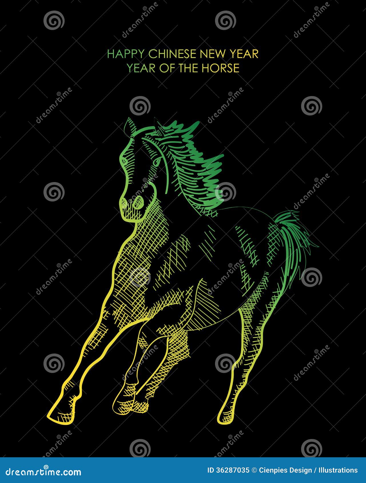 chinese new year horse year