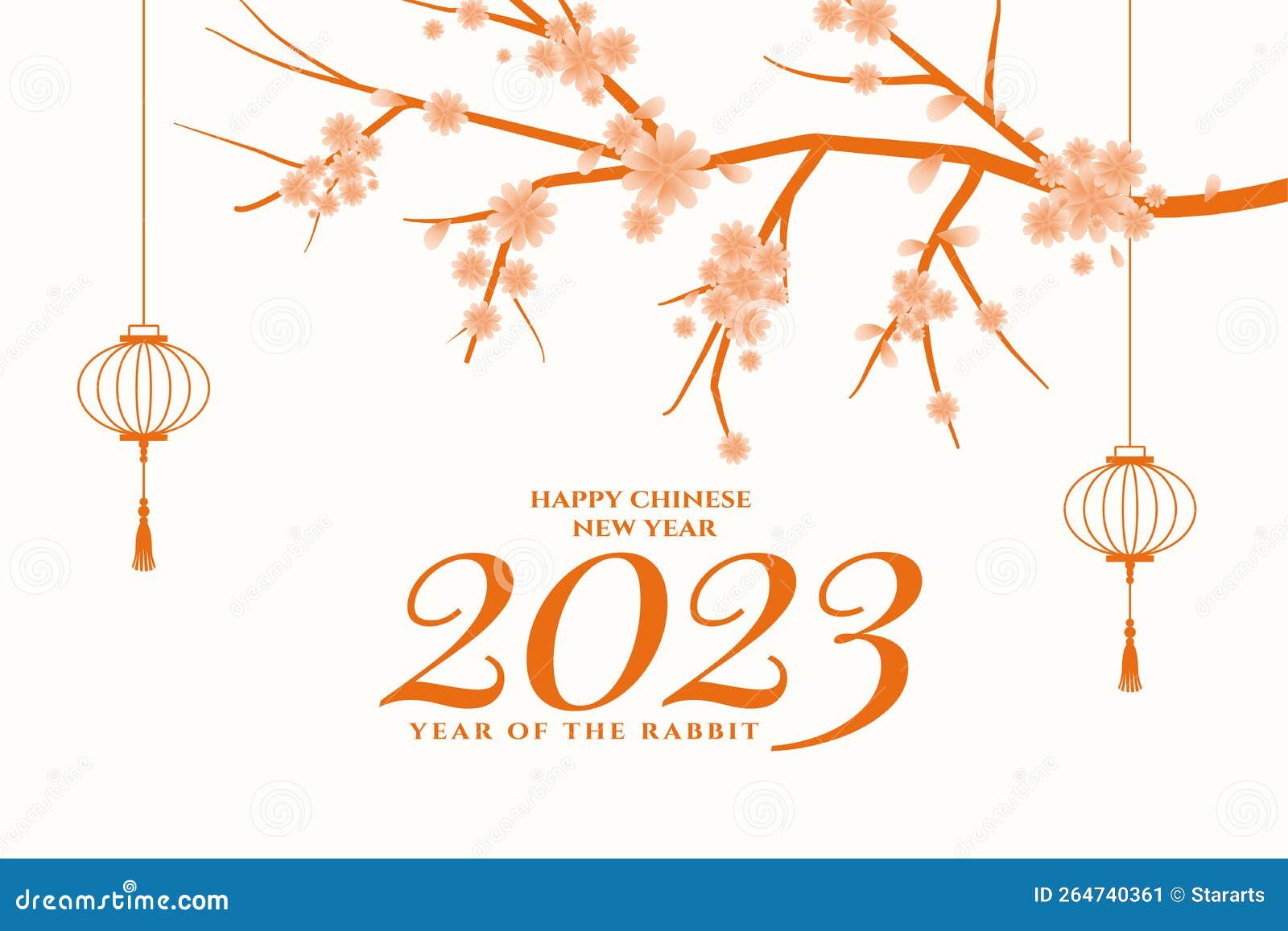 chinese new year wishes tree