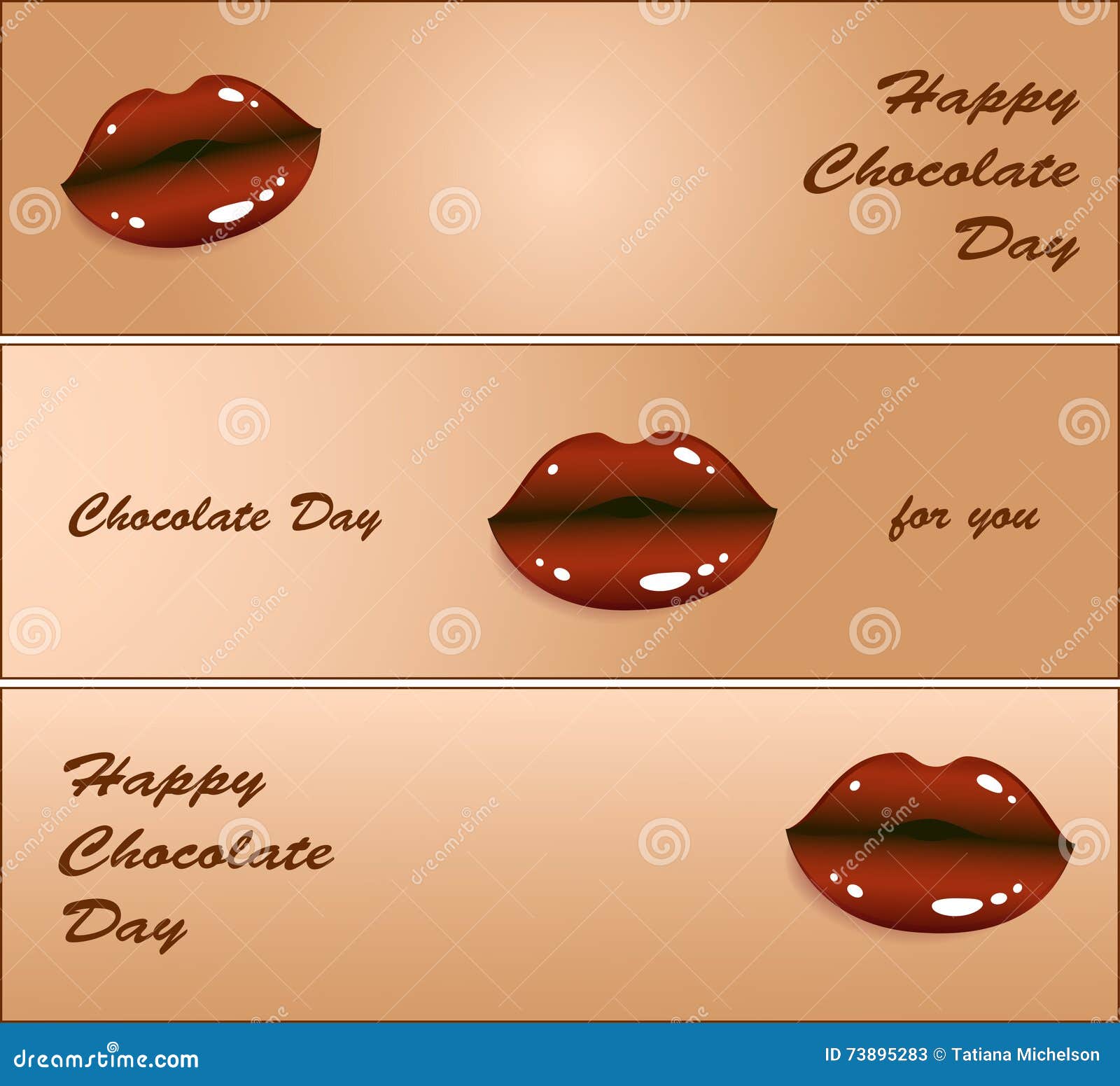 Happy Chocolate Day. Vector Illustration Stock Illustration ...