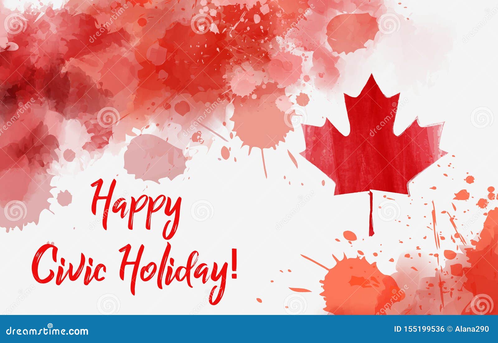 happy civic holiday in canada