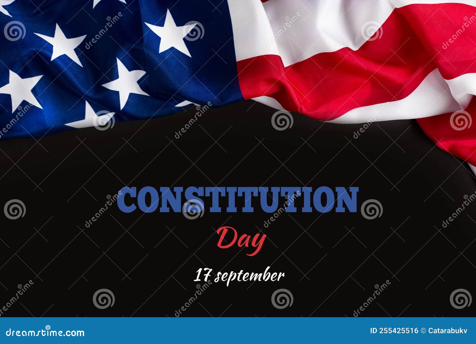 Happy Constitution Day. American National Day of America. 17 September