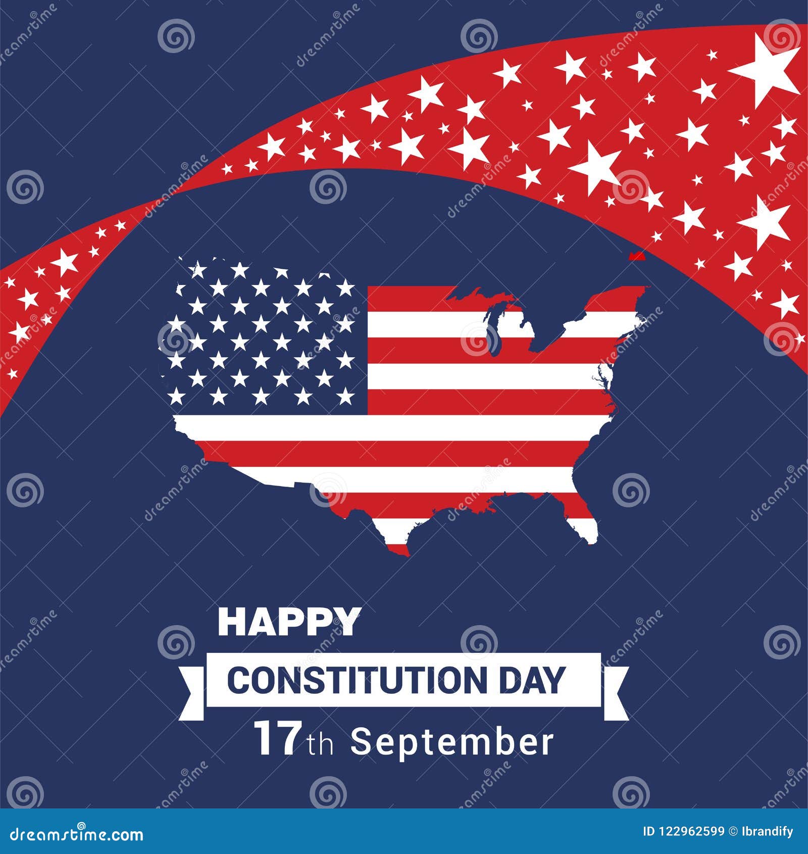 Download Happy Constitution Day Design Card Vector Stock Vector ...