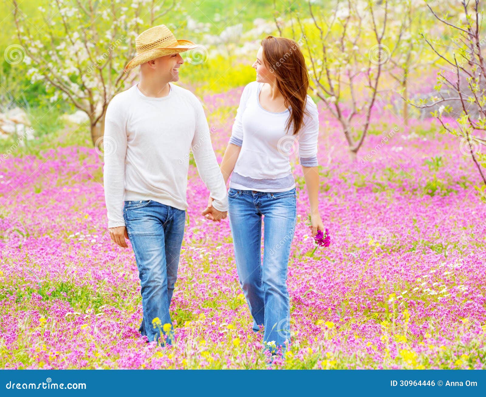  Happy  couple  outdoors stock photo Image of love holiday 