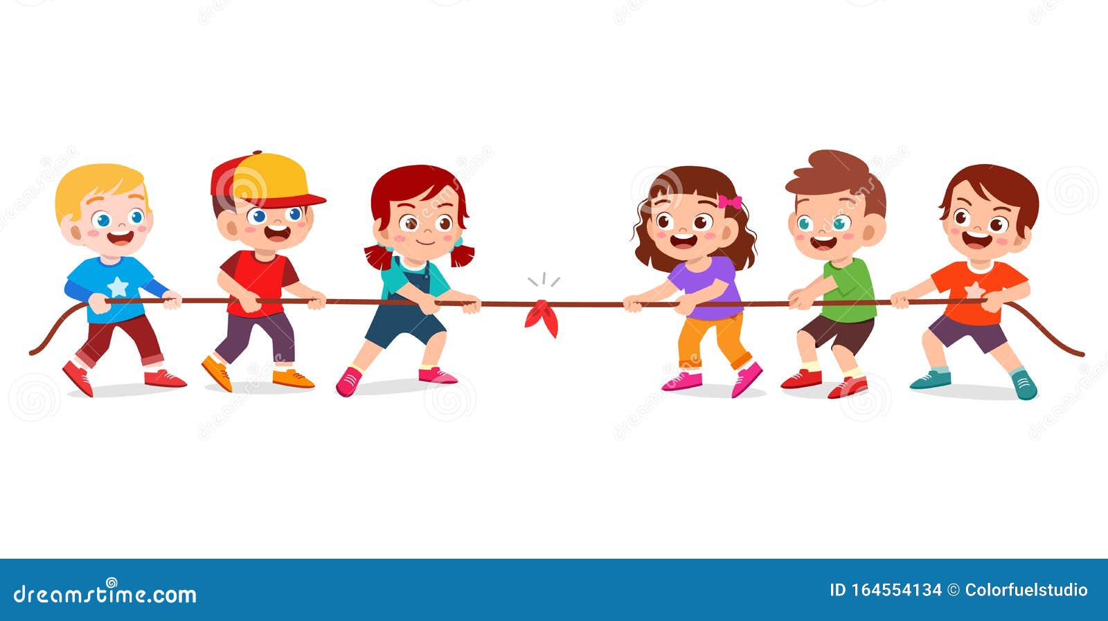 Featured image of post Cute Tug Of War Cartoon Group of children cartoon playing tug of war vector image