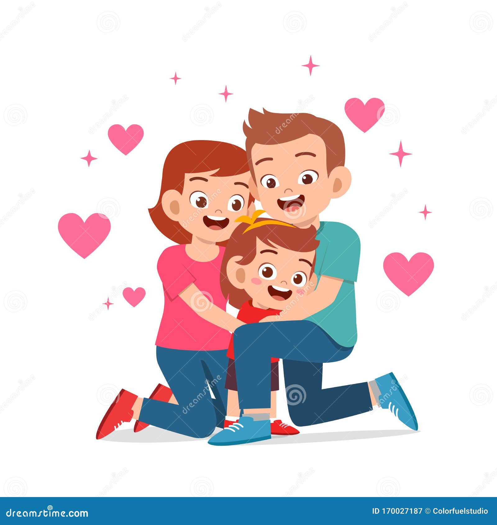 Baby Cartoon Dad Family Girl Mum Stock Illustrations – 287 Baby Cartoon Dad  Family Girl Mum Stock Illustrations, Vectors & Clipart - Dreamstime
