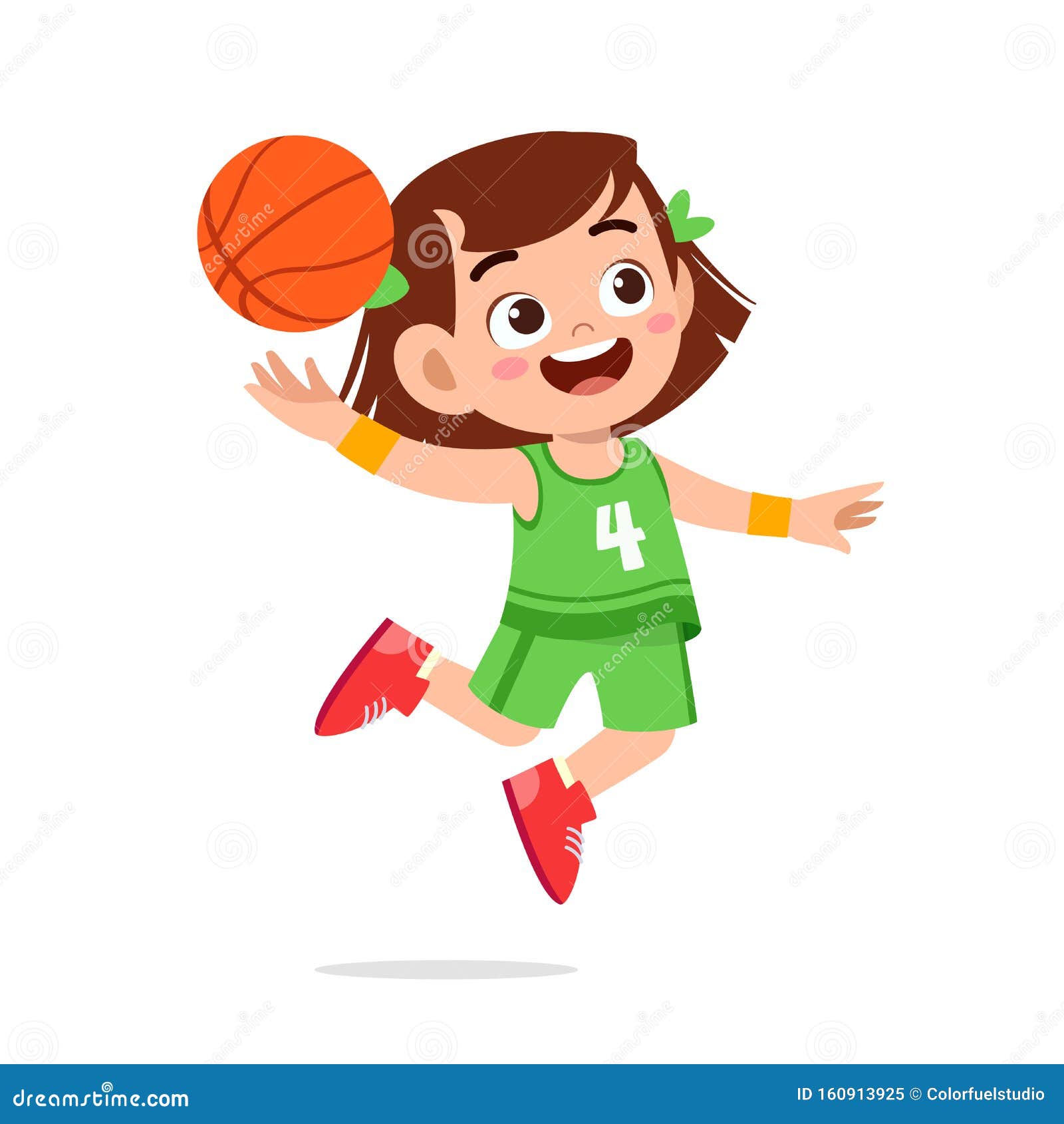 girl shooting clip art