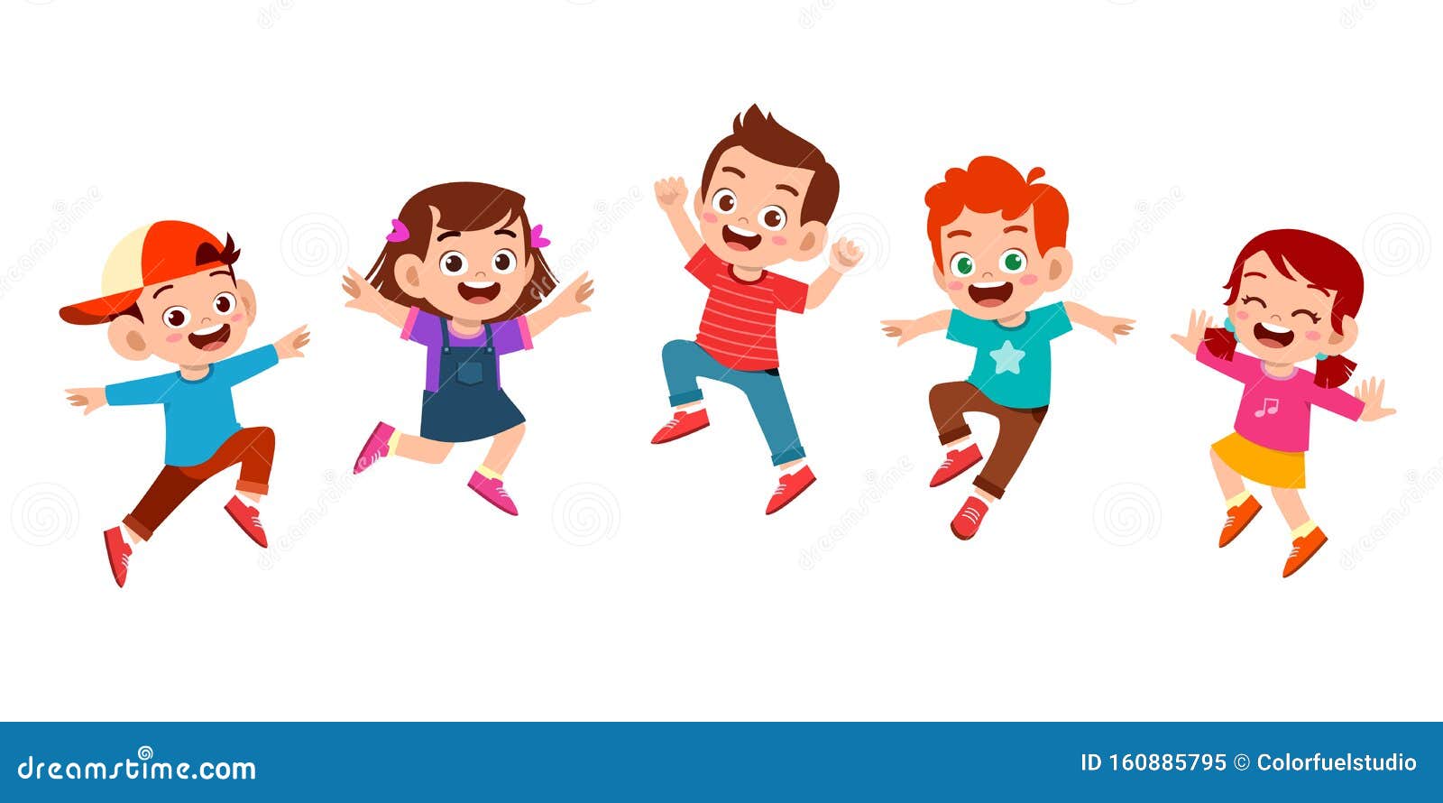 Kid Jump Stock Illustrations – 22,408 Kid Jump Stock Illustrations, Vectors  & Clipart - Dreamstime