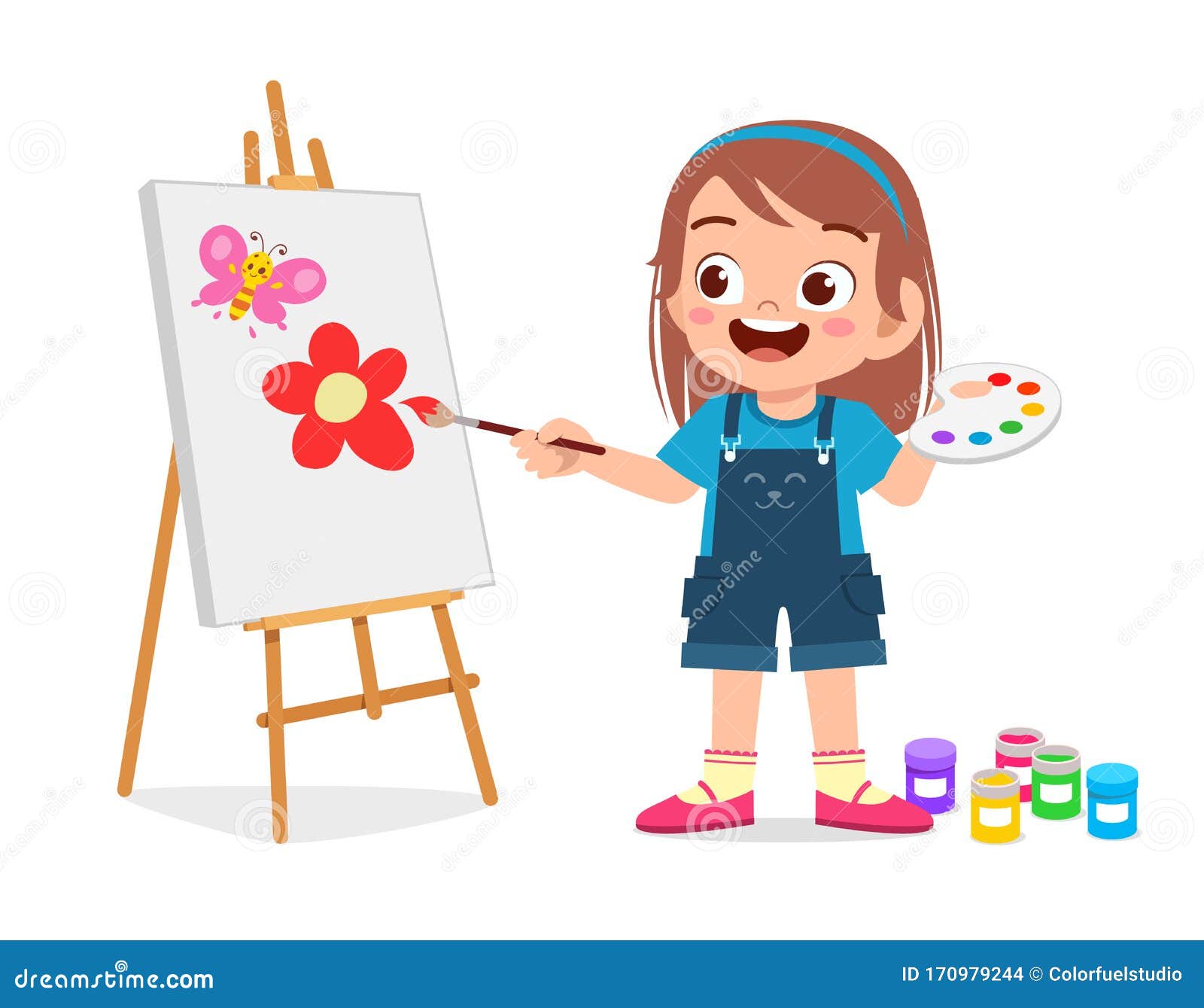 https://thumbs.dreamstime.com/z/happy-cute-little-kid-girl-draw-canvas-170979244.jpg